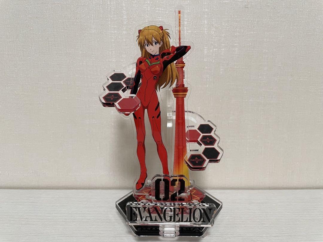 エヴァンゲリオン　トウキョウスカイツリー計画　アクリルスタンド　マリ エヴァンゲリオン トウキョウスカイツリー計画 限定 アクリルスタンド マリ